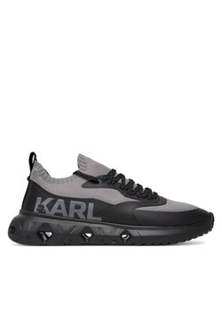 Sneakersy KARL LAGERFELD K/Kite Run KL54616 Szary ze sklepu eobuwie.pl w kategorii Buty sportowe męskie - zdjęcie 184690557