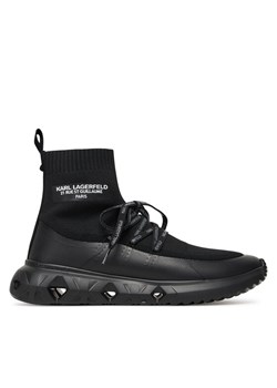 Sneakersy KARL LAGERFELD K/Kite Run KL54645 Czarny ze sklepu eobuwie.pl w kategorii Buty sportowe męskie - zdjęcie 184690567