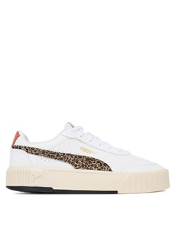 Sneakersy Puma Carina Mia Animal Flair 403515 01 Biały ze sklepu eobuwie.pl w kategorii Buty sportowe damskie - zdjęcie 184690599