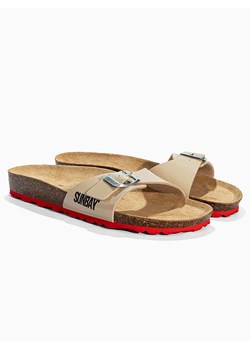 Sunbay Klapki &quot;Alix&quot; w kolorze beżowym ze sklepu Limango Polska w kategorii Klapki damskie - zdjęcie 184690958