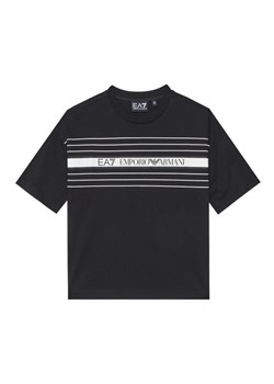 EA7 Emporio Armani T-Shirt 7B000069 AF10378 UC001 Czarny Relaxed Fit ze sklepu MODIVO w kategorii T-shirty chłopięce - zdjęcie 184691047