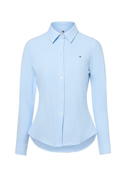 Tommy Hilfiger Damska koszulka polo Kobiety Bawełna jasnoniebieski w paski ze sklepu vangraaf w kategorii Bluzki damskie - zdjęcie 184691655