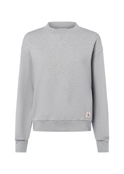 Calvin Klein Jeans Bluza damska Kobiety Bawełna szary marmurkowy ze sklepu vangraaf w kategorii Bluzy damskie - zdjęcie 184691677