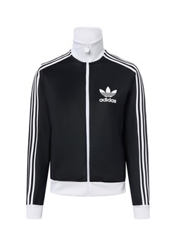 adidas Originals Damska kurtka dresowa - Classic TT Kobiety czarny jednolity - id: 770034-0001-09900 - marki adidas Originals - 184691685 adidas Originals Damska kurtka dresowa - Classic TT Kobiety czarny jednolity ze sklepu vangraaf w kategorii Bluzy damskie - zdjęcie 184691685