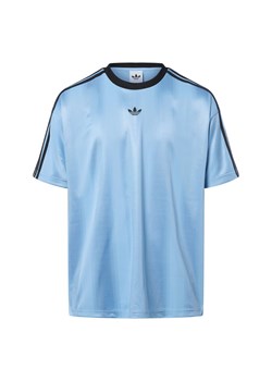 adidas Originals T-shirt - żakardowy dżersej Mężczyźni jasnoniebieski jednolity ze sklepu vangraaf w kategorii T-shirty męskie - zdjęcie 184691687