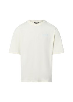 PEGADOR Koszulka męska - Rando Mężczyźni Bawełna écru nadruk ze sklepu vangraaf w kategorii T-shirty męskie - zdjęcie 184691688