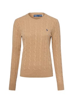 Polo Ralph Lauren Sweter damski z zawartością kaszmiru Kobiety Kaszmir beżowy jednolity ze sklepu vangraaf w kategorii Swetry damskie - zdjęcie 184691699