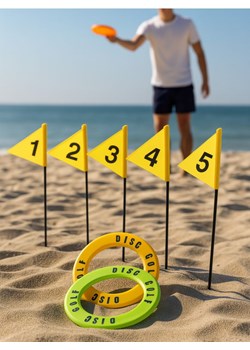 Sinsay - Zestaw do rzucania frisbee - wielobarwny ze sklepu Sinsay w kategorii Zabawki - zdjęcie 184692095