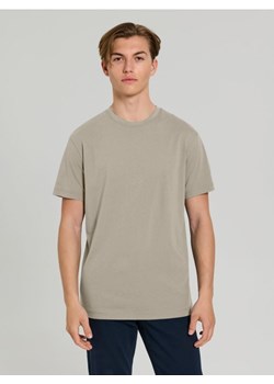 Sinsay - Koszulka basic - beżowy ze sklepu Sinsay w kategorii T-shirty męskie - zdjęcie 184692115