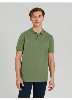 Sinsay - Koszulka polo - zielony ze sklepu Sinsay w kategorii T-shirty męskie - zdjęcie 184692119