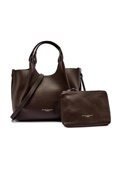 GIANNI CHIARINI Skórzana torebka na ramię + saszetka DUA ze sklepu Gomez Fashion Store w kategorii Torby Shopper bag - zdjęcie 184692297