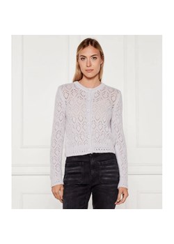 Marc Cain Kardigan | Regular Fit | z dodatkiem wełny - id: CR254W000061710 - marki Marc Cain - 184692426 Marc Cain Kardigan | Regular Fit | z dodatkiem wełny ze sklepu Gomez Fashion Store w kategorii Swetry damskie - zdjęcie 184692426