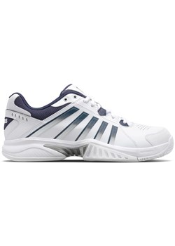 Buty K-Swiss Receiver V M 07393-177-M białe ze sklepu ButyModne.pl w kategorii Buty sportowe męskie - zdjęcie 184693815