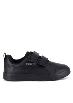 Puma Sneakersy COURTFLEX V3 V PS 39764201 Czarny ze sklepu MODIVO w kategorii Buty sportowe dziecięce - zdjęcie 184694488