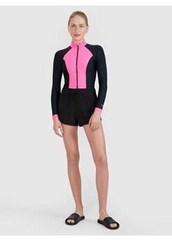 Damskie spodenki plażowe 4F 4FWSS25UBDSF130 - czarne ze sklepu Sportstylestory.com w kategorii Odzież plażowa - zdjęcie 184695549