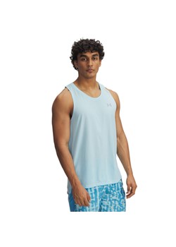 Męski top do biegania Under Armour UA Launch Singlet - niebieski ze sklepu Sportstylestory.com w kategorii T-shirty męskie - zdjęcie 184695555