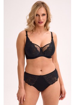 Gaia figi damskie braziliany czarne Jessia 1229, Kolor czarny, Rozmiar 2XL, Gaia ze sklepu Intymna w kategorii Majtki damskie - zdjęcie 184695926