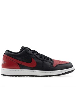 Buty męskie Nike Air Jordan 1 Low 553558-067 - czarno-czerwone ze sklepu streetstyle24.pl w kategorii Buty sportowe męskie - zdjęcie 184697065