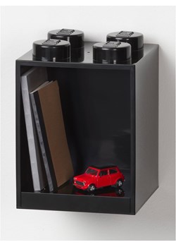 LEGO Regał ścienny &quot;4 Knobs&quot; w kolorze czarnym - 15,9 x 47 x 16,1 cm ze sklepu Limango Polska w kategorii Meble dziecięce - zdjęcie 184697617