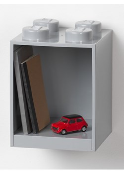 LEGO Regał ścienny &quot;4 Knobs&quot; w kolorze szarym - 15,9 x 47 x 16,1 cm ze sklepu Limango Polska w kategorii Meble dziecięce - zdjęcie 184697618