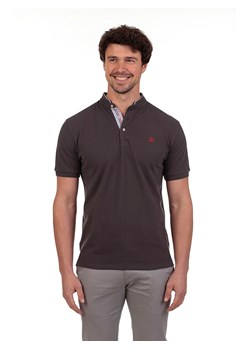 The Time of Bocha Koszulka polo w kolorze ciemnobrązowym ze sklepu Limango Polska w kategorii T-shirty męskie - zdjęcie 184697698