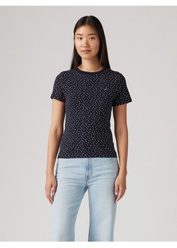 Levi&apos;s Koszulka w kolorze granatowo-białym ze sklepu Limango Polska w kategorii Bluzki damskie - zdjęcie 184697887