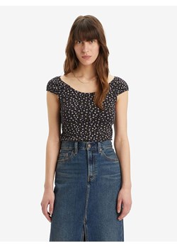 Levi&apos;s Koszulka w kolorze czarnym ze sklepu Limango Polska w kategorii Bluzki damskie - zdjęcie 184697926
