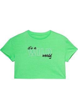 Koszulka, crop top dziewczęcy 4FJWSS24TTSHF1144 4F ze sklepu SPORT-SHOP.pl w kategorii Bluzki dziewczęce - zdjęcie 184698605