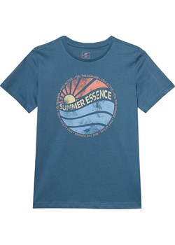 Koszulka chłopięca 4FJWSS24TTSHM1135 4F ze sklepu SPORT-SHOP.pl w kategorii T-shirty chłopięce - zdjęcie 184698747