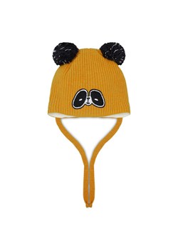 Jamiks Czapka Panda Iva JZF086-P Żółty ze sklepu MODIVO w kategorii Czapki dziecięce - zdjęcie 184698899
