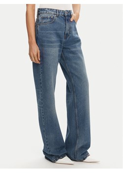 AMI PARIS Jeansy FTR450.DE0046 Granatowy Regular Fit ze sklepu MODIVO w kategorii Jeansy damskie - zdjęcie 184698947