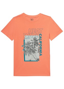 Koszulka chłopięca 4FJWSS24TTSHM1137 4F ze sklepu SPORT-SHOP.pl w kategorii T-shirty chłopięce - zdjęcie 184701018
