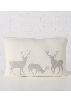 Boltze Poduszka w kolorze kremowo-srebrnym - 60 x 40 cm ze sklepu Limango Polska w kategorii Poduszki dekoracyjne - zdjęcie 184701138