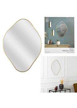 Rétro Chic Lustro w kolorze złotym - 60 x 44 cm ze sklepu Limango Polska w kategorii Lustra - zdjęcie 184701286