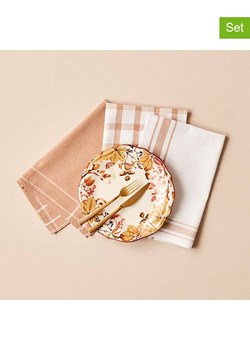 BELLA MAISON Ściereczki (3 szt.) "Juno" w kolorze beżowym do naczyń ze sklepu Limango Polska w kategorii Ścierki kuchenne - zdjęcie 184701295