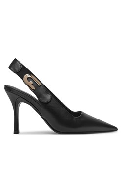 Furla Sandały Sign Slingback T.90 YG05SGN-BX2681-O6000-90294100 Czarny ze sklepu MODIVO w kategorii Sandały damskie - zdjęcie 184701566