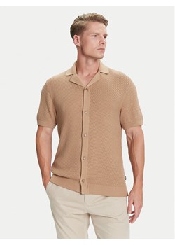 BOSS Kardigan C-Iconico 50543163 Beżowy Regular Fit ze sklepu MODIVO w kategorii Swetry męskie - zdjęcie 184701567