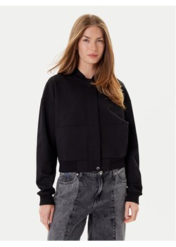 HUGO Bluza Dakure 50542743 Czarny Relaxed Fit ze sklepu MODIVO w kategorii Bluzy damskie - zdjęcie 184701568