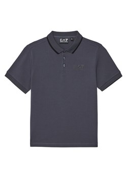 EA7 Emporio Armani Polo 7B000023 AF12901 U8115 Szary Regular Fit ze sklepu MODIVO w kategorii T-shirty chłopięce - zdjęcie 184701575