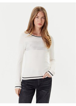 Liu Jo Sport Sweter TF5209 MS49I Écru Regular Fit ze sklepu MODIVO w kategorii Swetry damskie - zdjęcie 184701585