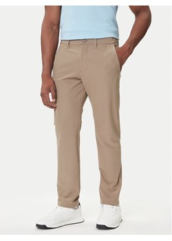 BOSS Spodnie materiałowe T_Commuter 50534303 Zielony Slim Fit ze sklepu MODIVO w kategorii Spodnie męskie - zdjęcie 184701618