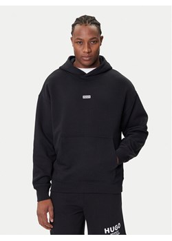 HUGO Bluza Nazardo 50510724 Czarny Loose Fit ze sklepu MODIVO w kategorii Bluzy męskie - zdjęcie 184701638