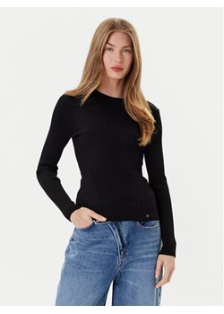 Guess Sweter W5YR08 Z0040 Czarny Slim Fit ze sklepu MODIVO w kategorii Swetry damskie - zdjęcie 184701668