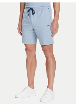 BOSS Szorty sportowe Mix&Match 50515314 Błękitny Regular Fit ze sklepu MODIVO w kategorii Spodenki męskie - zdjęcie 184701677