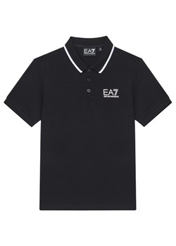 EA7 Emporio Armani Polo 7B000023 AF12901 UC001 Czarny Regular Fit ze sklepu MODIVO w kategorii T-shirty chłopięce - zdjęcie 184701718