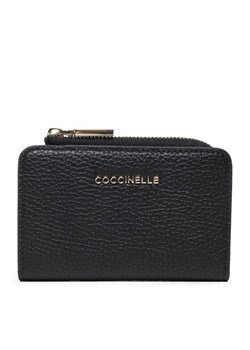 Coccinelle Mały Portfel Damski MW5 Metallic Soft E2 MW5 17 01 01 Czarny ze sklepu MODIVO w kategorii Portfele damskie - zdjęcie 184701835
