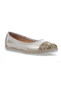 Espadryle  JUMA 2402 złote ze sklepu NajlepszeButy w kategorii Espadryle damskie - zdjęcie 184703725