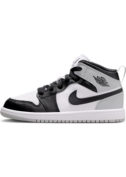 Buty dla małych dzieci Jordan 1 Mid - Biel ze sklepu Nike poland w kategorii Buty sportowe dziecięce - zdjęcie 184704228