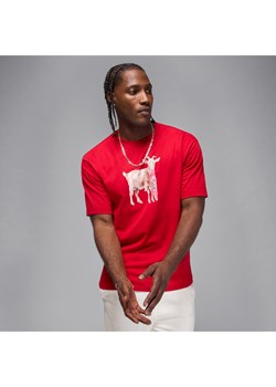 T-shirt męski Jordan - Czerwony ze sklepu Nike poland w kategorii T-shirty męskie - zdjęcie 184704287