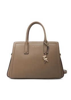 Torebka MICHAEL Michael Kors Laila 30R5G9IS6L Beżowy ze sklepu eobuwie.pl w kategorii Kuferki - zdjęcie 184705229